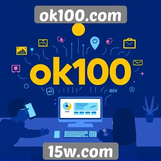 Impacto do marketing digital no crescimento do ok100.com
