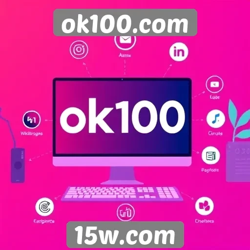 Exploração das funcionalidades do site ok100.com