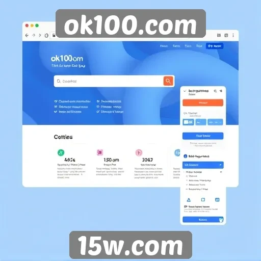 Avaliação da interface do usuário em ok100.com